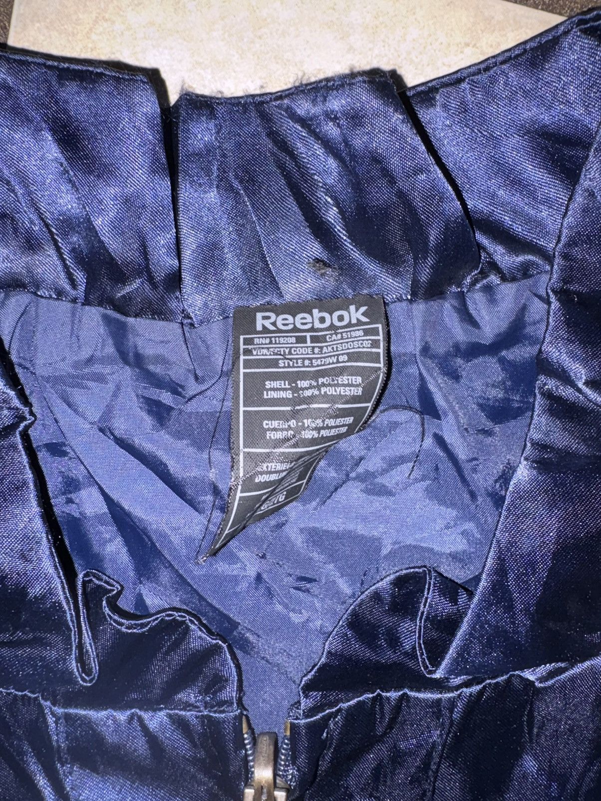 Reebok Reebok Dallas Cowboys Satin Bomber jacket XL Size XL / US 12-14 / IT 48-50 - 2 Thumbnail
