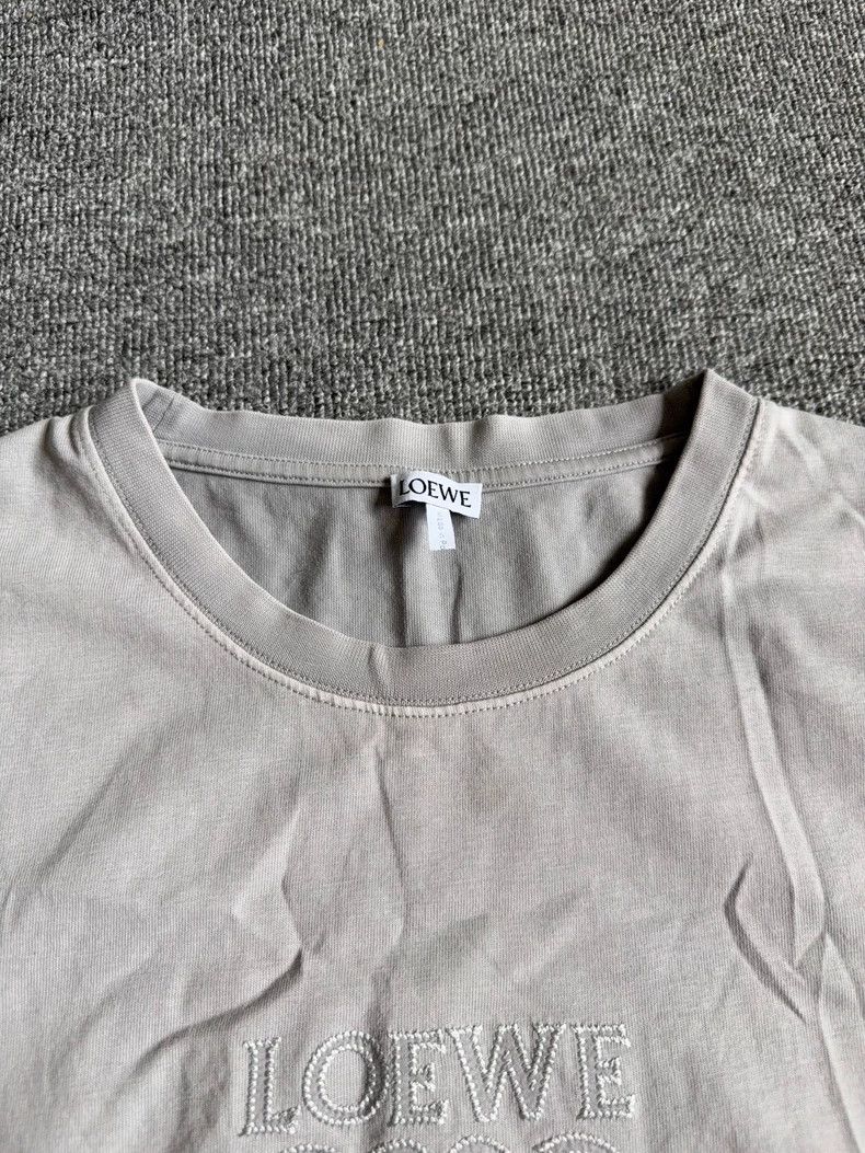 Loewe LOEWE Loose cotton printed T-shirt Size US L / EU 52-54 / 3 - 5 Thumbnail