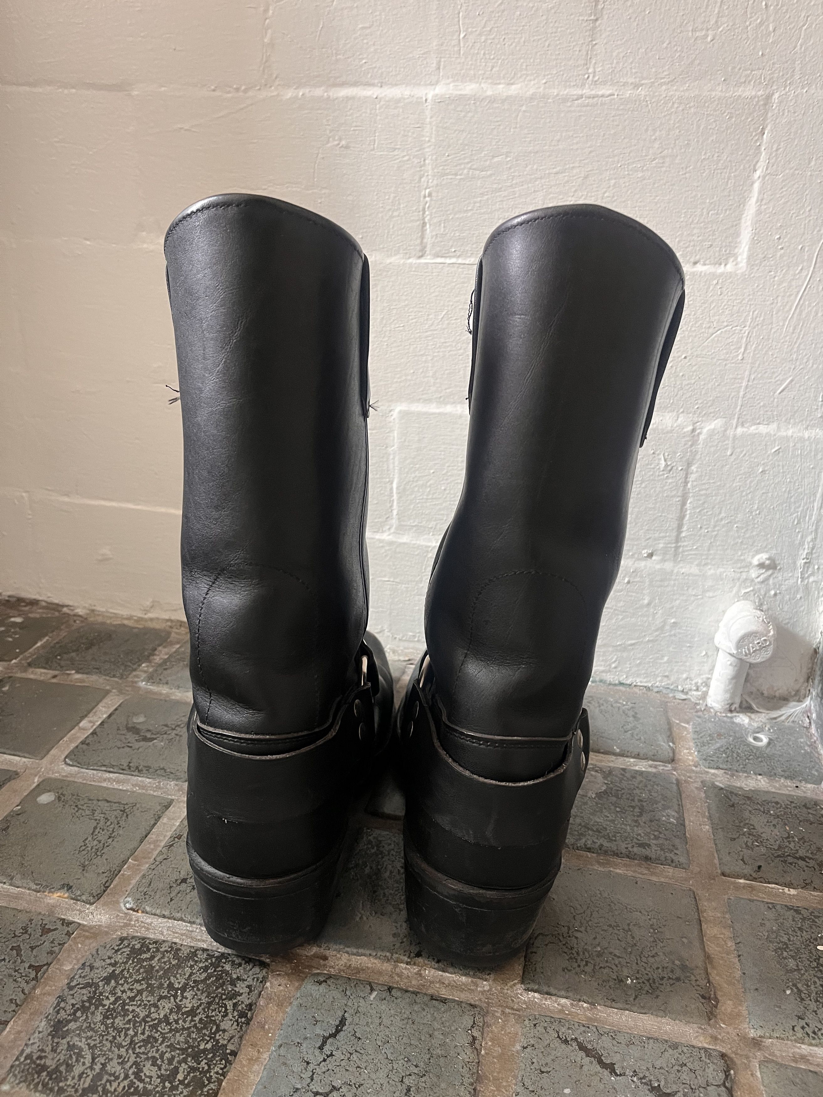 Vintage Frye Moto Boot Size US 10.5 / IT 40.5 - 4 Thumbnail