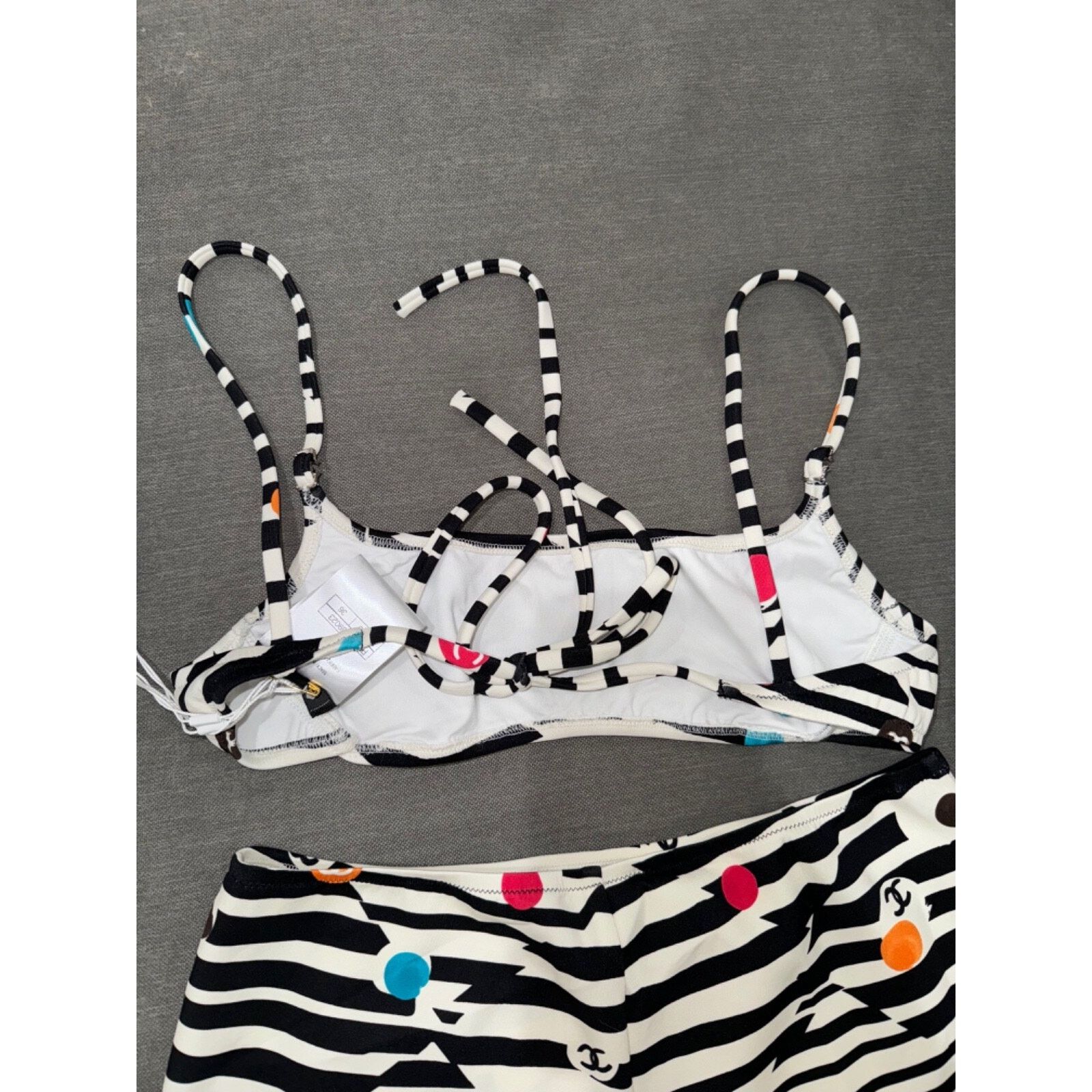 Chanel Chanel 24S Two Piece Bikini Swim Swimsuit Bathingsuit 36 Size XS / US 0-2 / IT 36-38 - 12 Thumbnail