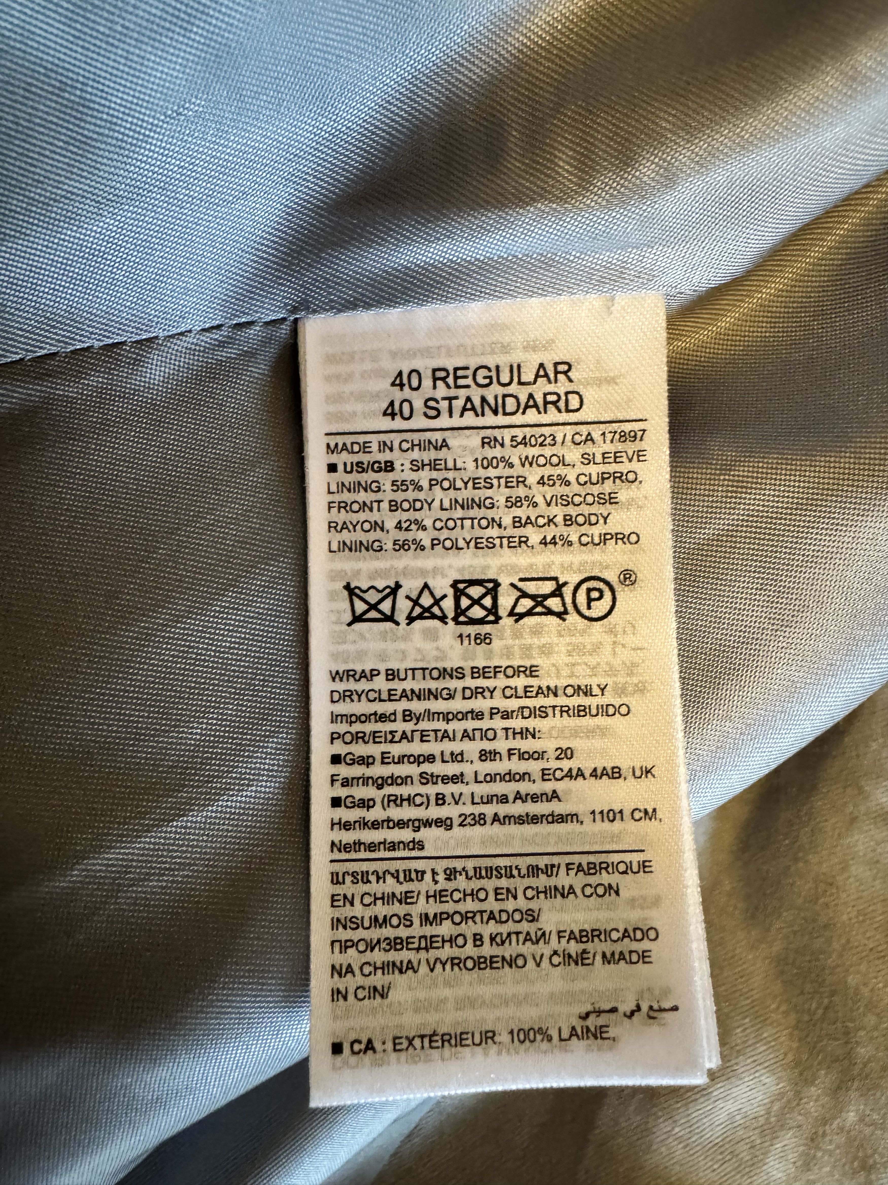 Banana Republic Banana Republic Rustico Gray Double-Breasted Suit 40R / 34 Size 40R - 4 Thumbnail