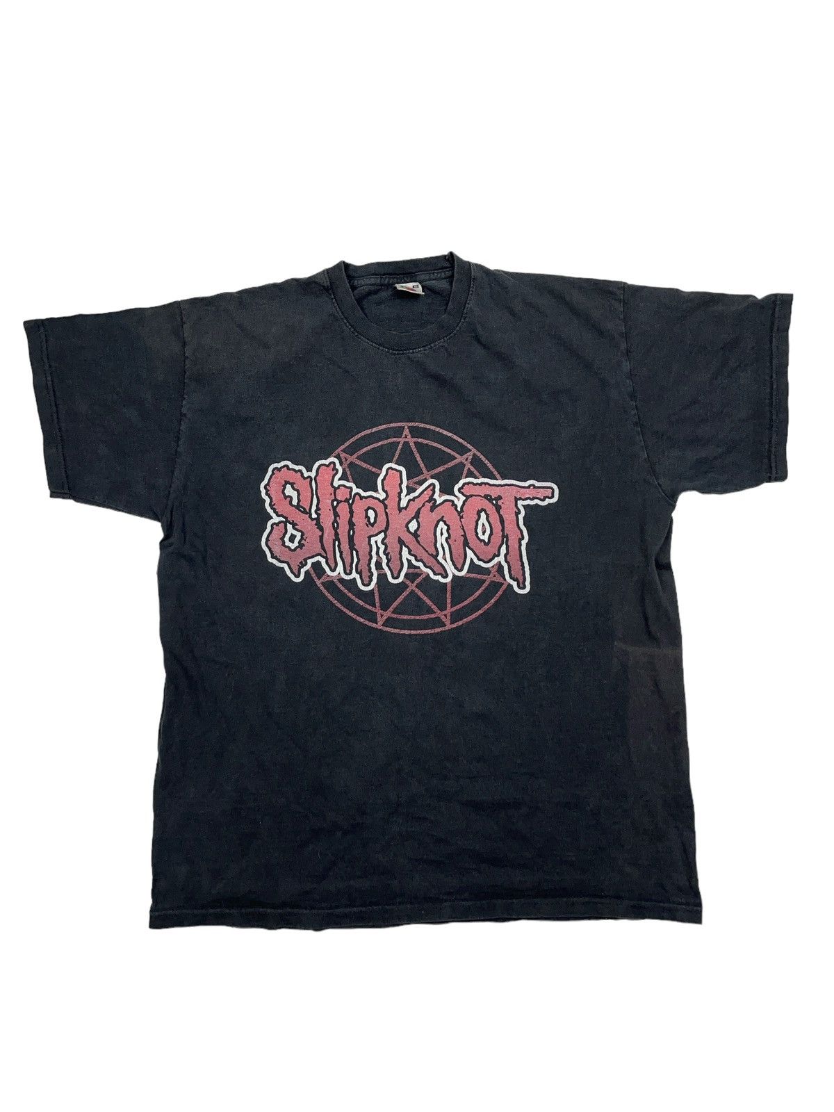 Band Tees Vintage Slipknot Sun Faded T-shirt y2k Size US XL / EU 56 / 4 - 1 Thumbnail