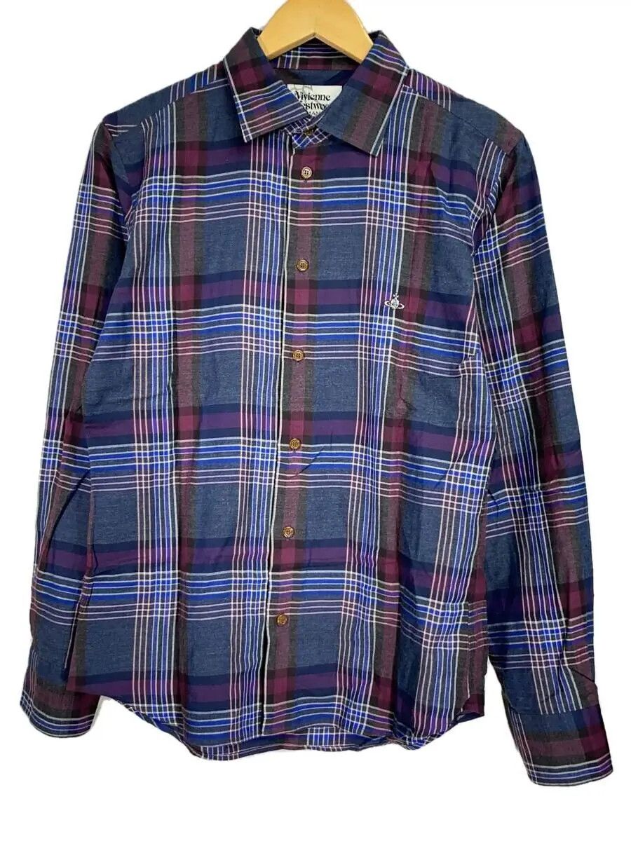 Vivienne Westwood Plaid Orb Button Shirt Size US S / EU 44-46 / 1 - 1 Thumbnail