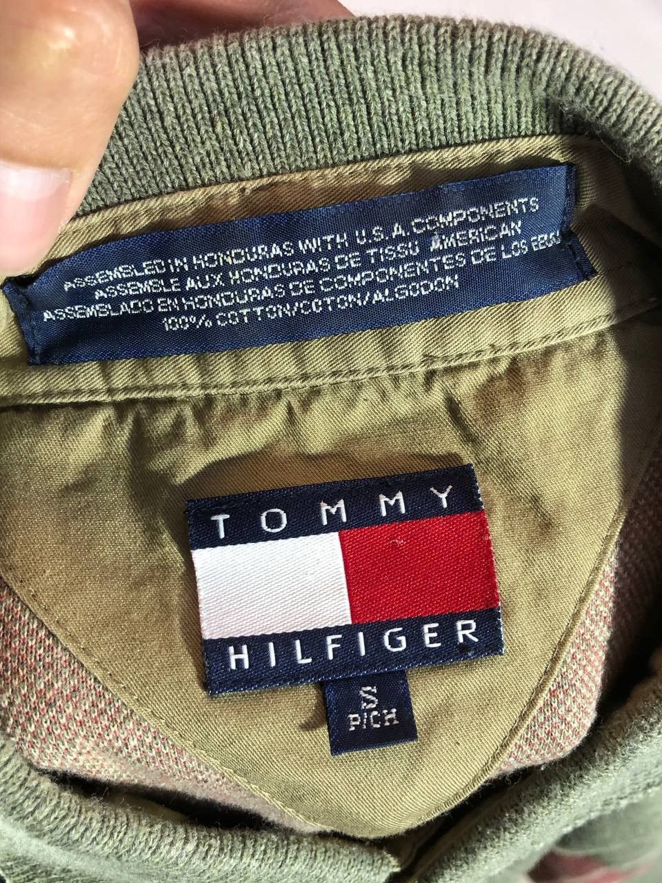 Tommy Hilfiger × Vintage Tommy Hilfiger Long Sleeve Vintage Size US S / EU 44-46 / 1 - 7 Thumbnail
