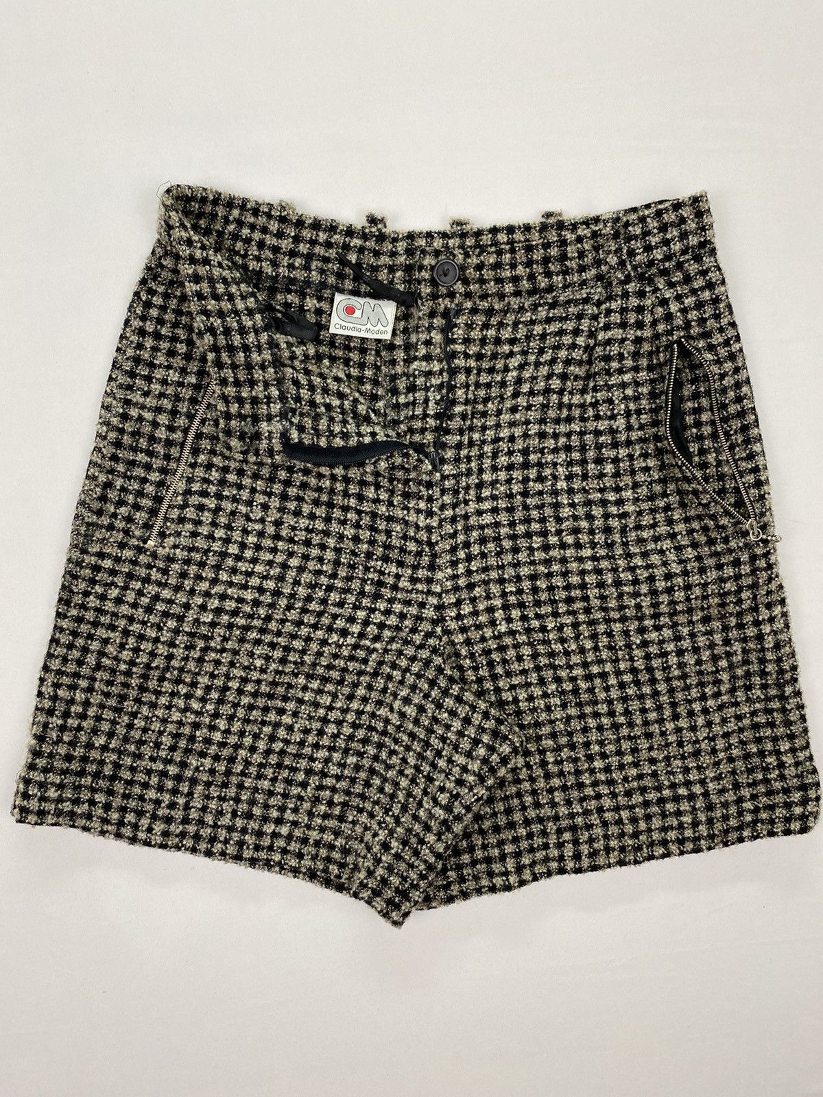 Designer × Vintage Vintage Claudia-Moden Wool Shortpant Size 28" / US 6 / IT 42 - 5 Thumbnail