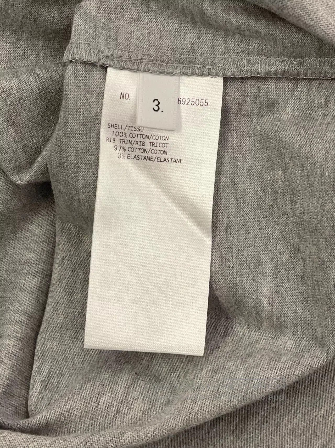 Thom Browne thom browne gray long sleeve t-shirt with print. Size US M / EU 48-50 / 2 - 7 Thumbnail