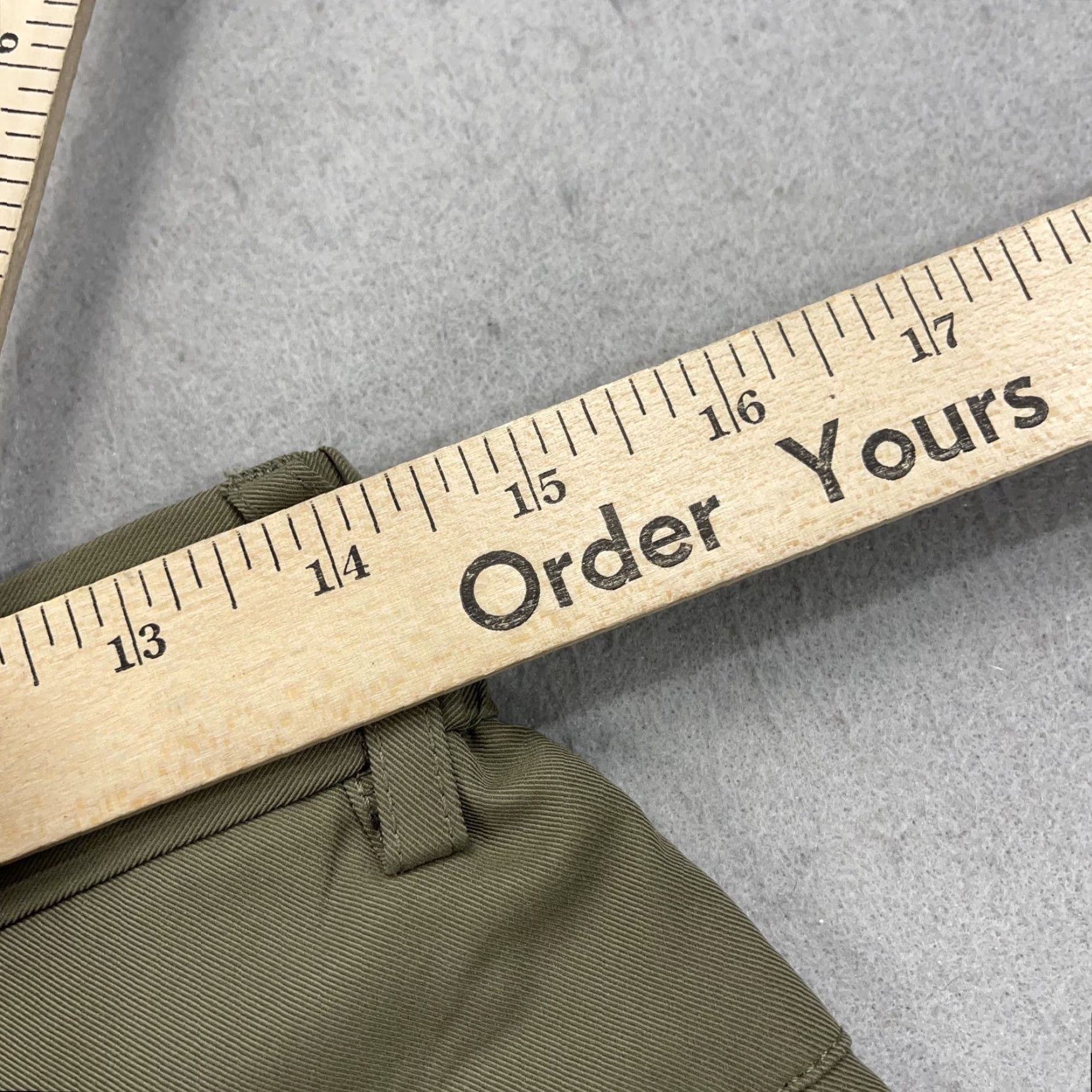Vintage Jack Archer Pants 29x32 Green Tech Chino Casual Travel Performance Mens Size US 29 - 6 Thumbnail