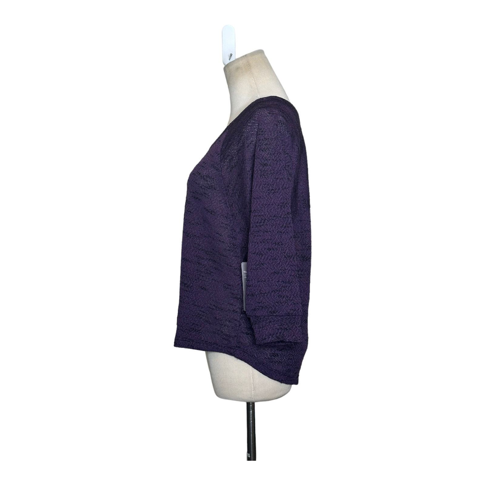 Threads 4 Thought Threads 4 Thought purple short sleeves sweater size small Size S / US 4 / IT 40 - 2 Thumbnail