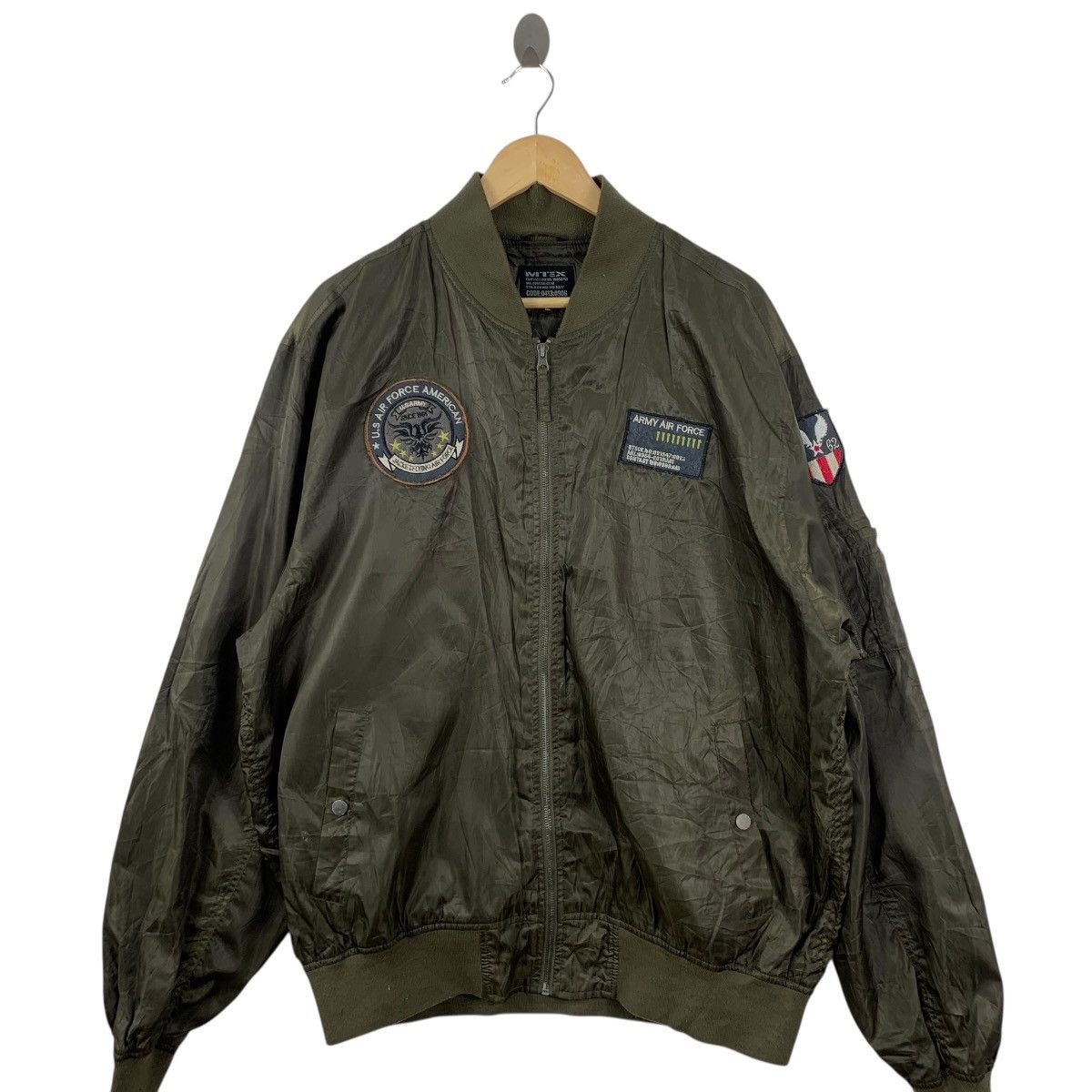 Other ARMY AIR FORCE US USAF Military MA-1 Bomber Jacket Size US XXL / EU 58 / 5 - 5 Thumbnail