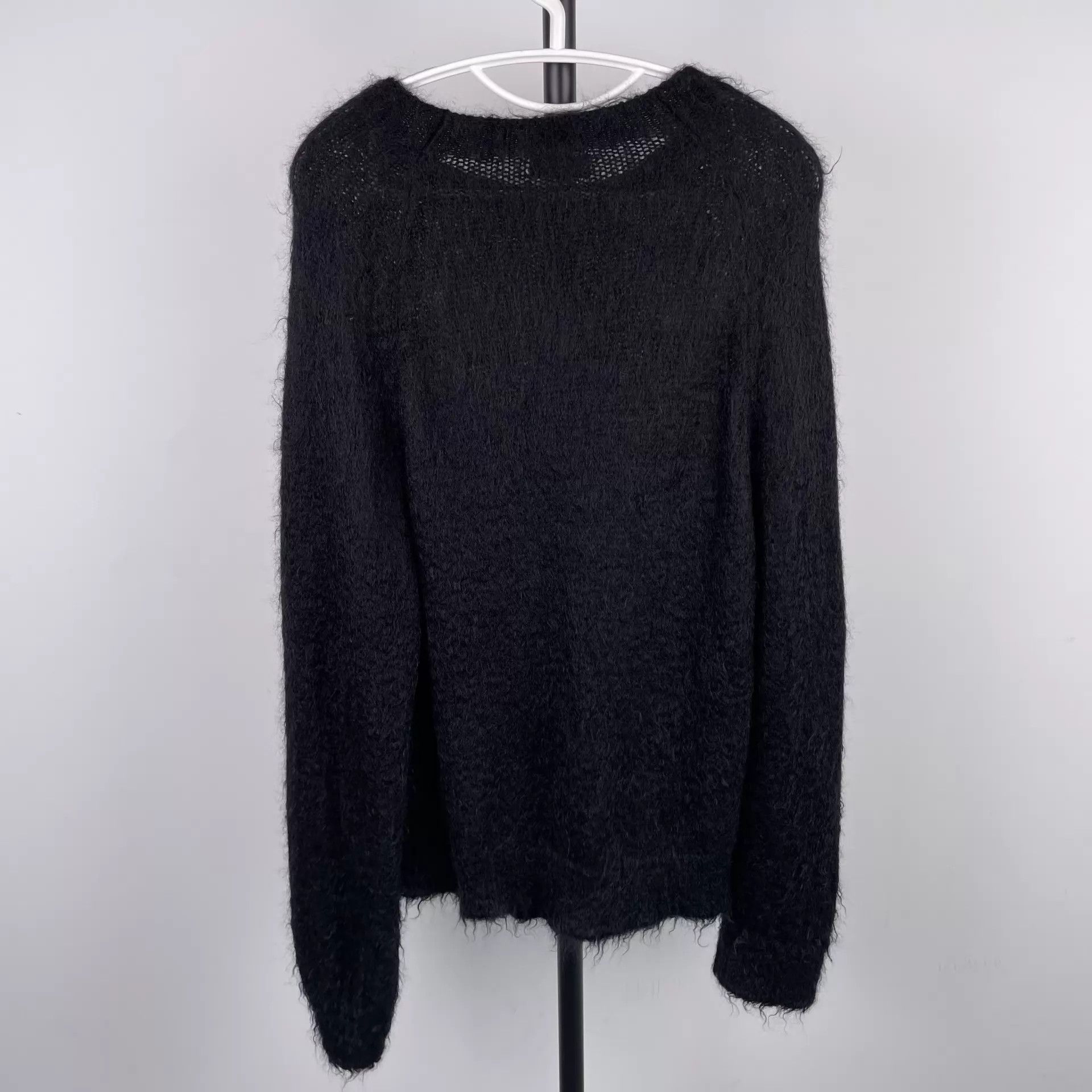 Yves Saint Laurent YSL Black Sweater M260429CYX6F01 Size M / US 6-8 / IT 42-44 - 2 Thumbnail