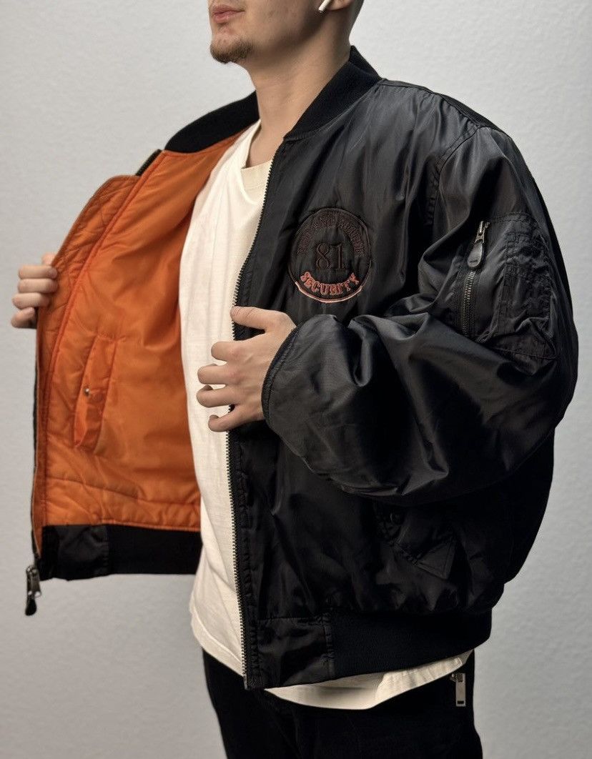 Bomber Security Jacket Industries MA1 Faded