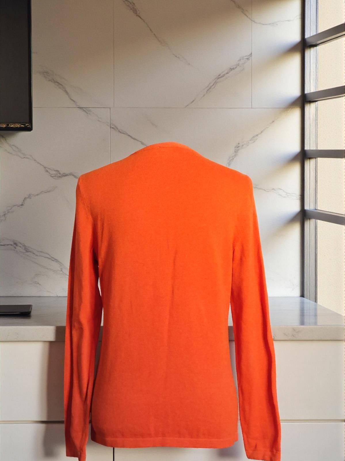 Other Talbots Cozy V-Neck Orange Sweater Size Small Size S / US 4 / IT 40 - 5 Thumbnail