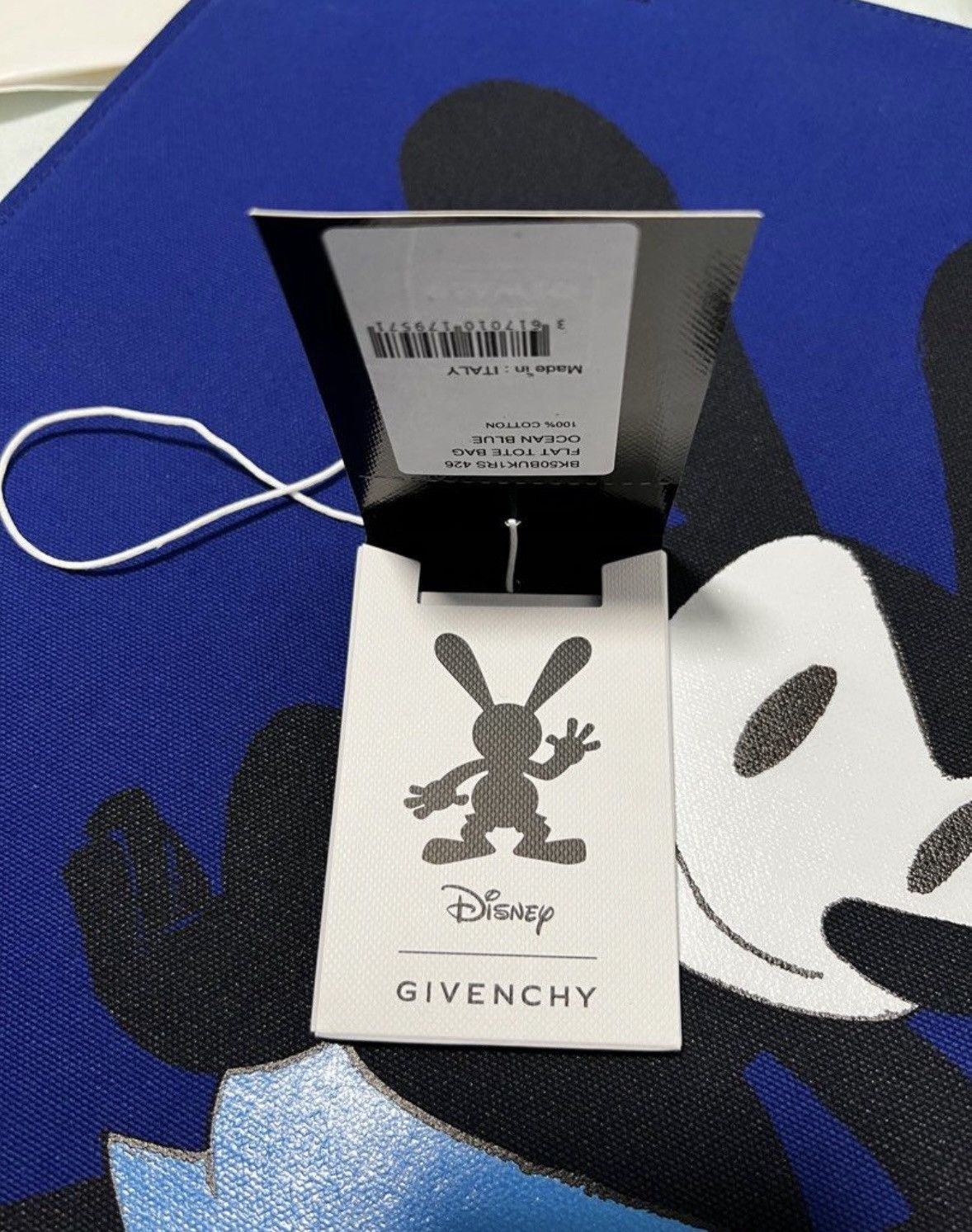 Givenchy Givenchy x Disney Oswald Shopping Bag in Cotton Canvas Size ONE SIZE - 8 Thumbnail