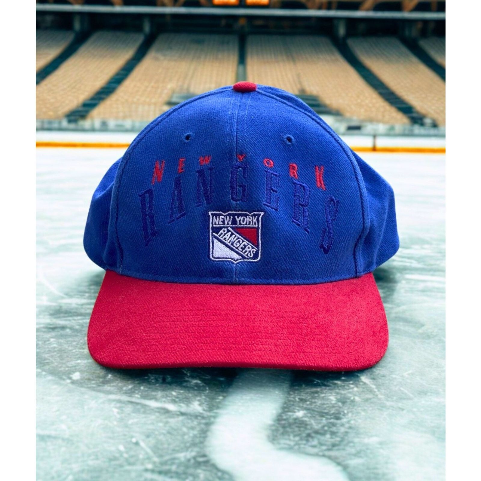 Twins Enterprise Inc. New York Rangers NHL Twins Enterprise Hat Vintage Strapback Size ONE SIZE - 2 Thumbnail