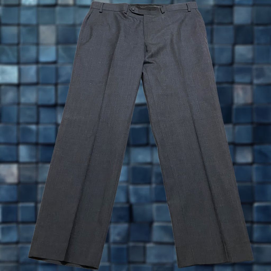 Ralph Lauren Lauren Ralph Dress Mens 36 Gray 36x30 Pants Straight Business Trousers Wool Size US 36 / EU 52 - 1 Thumbnail
