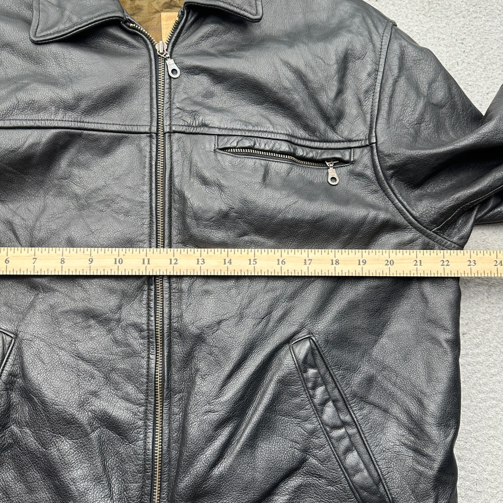 Other GLD Georgetown Leather Design Racer Full Zip Jacket Medium Size US XL / EU 56 / 4 - 4 Thumbnail