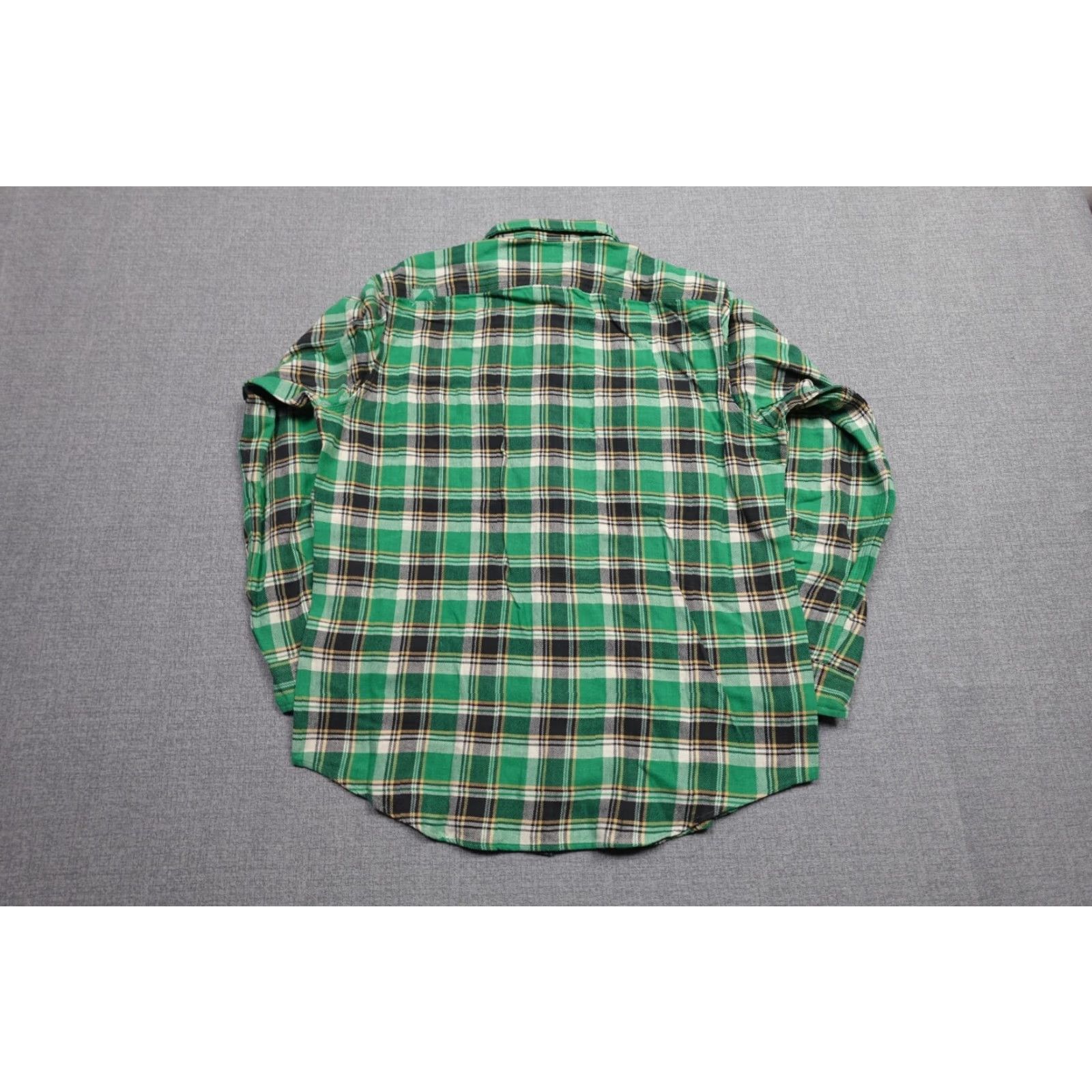 Polo Ralph Lauren Polo Ralph Lauren Button-Up Shirt Mens L Twill Plaid Green Chin Strap New Size US L / EU 52-54 / 3 - 6 Thumbnail