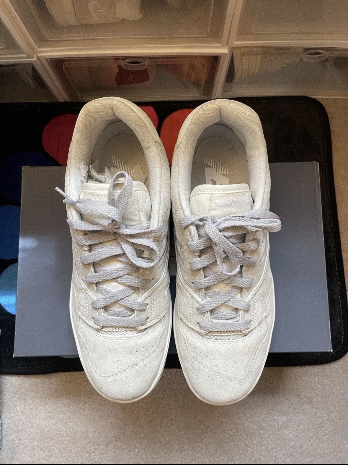 New Balance Size 8.5 - New Balance 550 x United Arrows Beige White Size US 8.5 / EU 41-42 - 4 Thumbnail