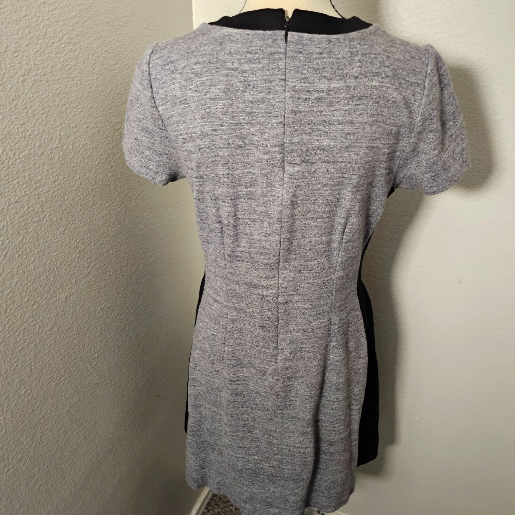 Madewell Madewell Dress Color Block Short Sleeve Fit and Flare Size 30" / US 8 / IT 44 - 4 Thumbnail