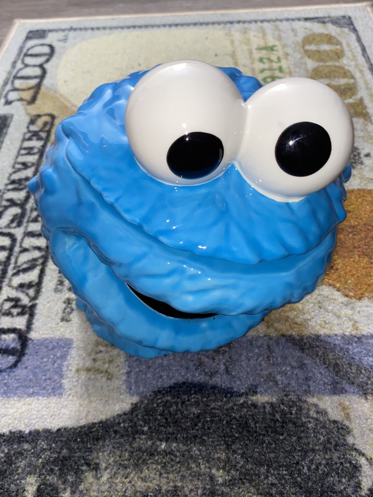 Kith Kith x Sesame Street Cookie Monster Cookie Jar Size ONE SIZE - 3 Thumbnail