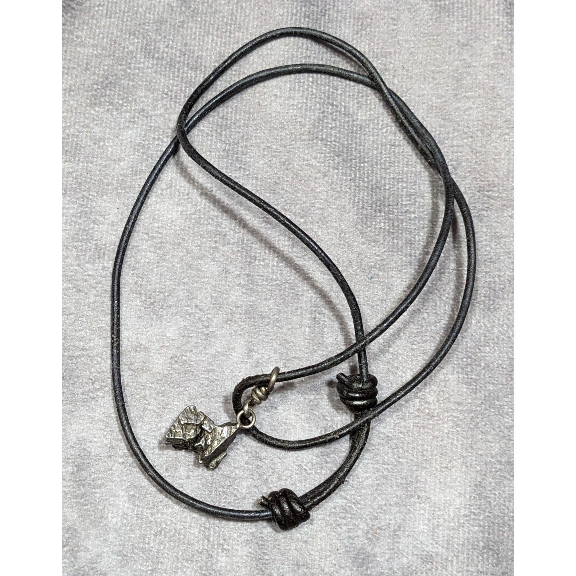 Other Unique Abstract Meteorite Chip Pendant Necklace Size ONE SIZE - 4 Thumbnail
