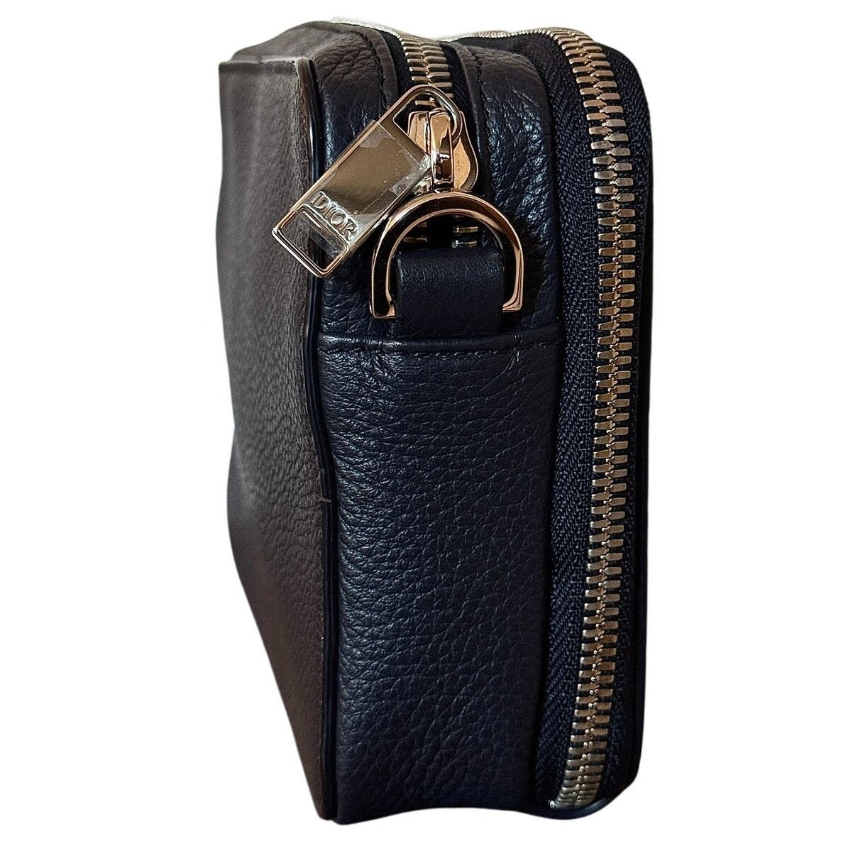 Dior x Air Jordan Wings NWT Navy Leather Messenger Bag
