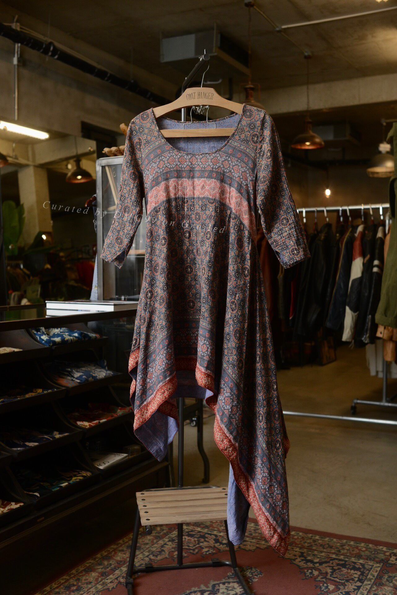 Kapital Kapital Ethnic Floral Asymmetrical Hem Dress Size M / US 6-8 / IT 42-44 - 1 Thumbnail