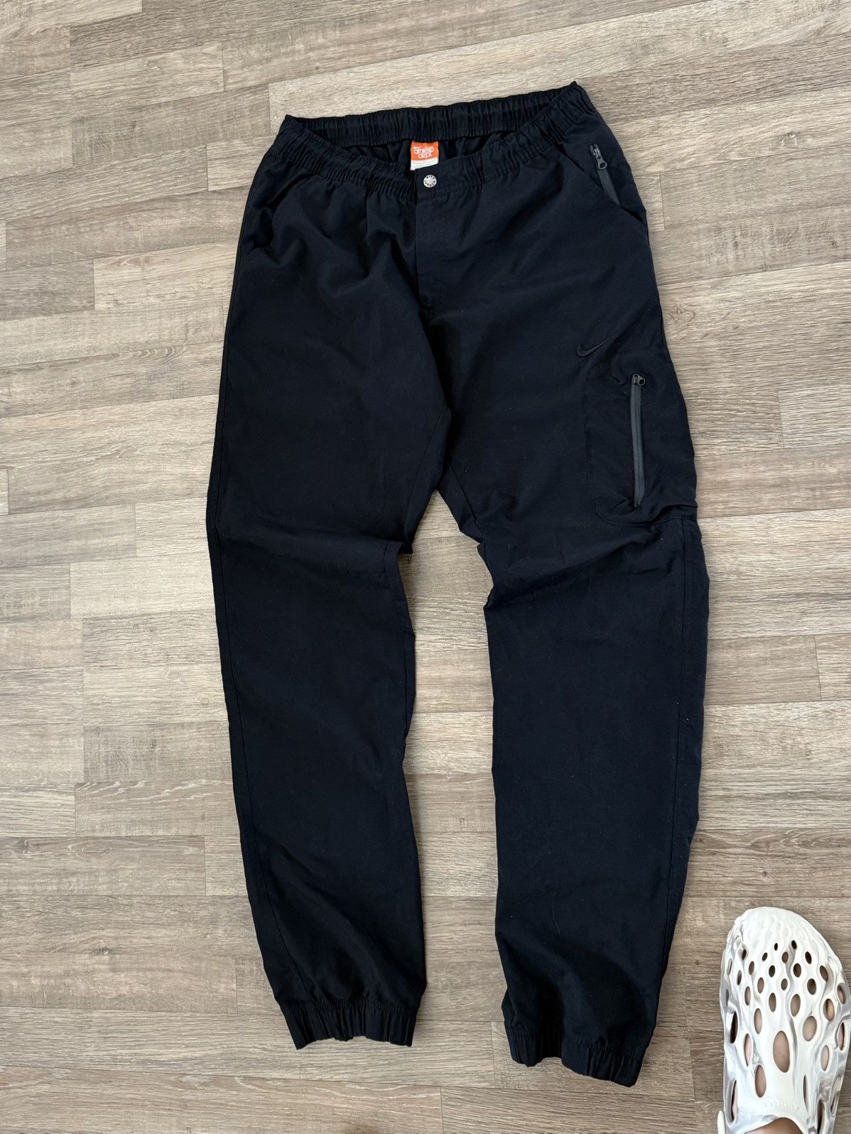 Nike NIKE Y2K TRACK NYLON VINTAGE CARGO DRILL RARE PANTS Size US 32 / EU 48 - 2 Thumbnail