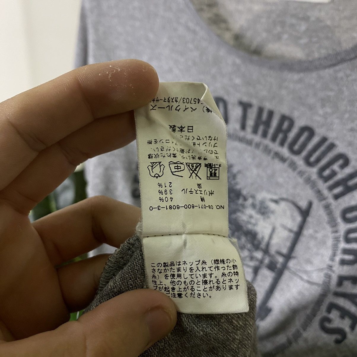 Japanese Brand × Journal Standard Journal Standard Triblend Tee Made in Japan Size US S / EU 44-46 / 1 - 5 Thumbnail