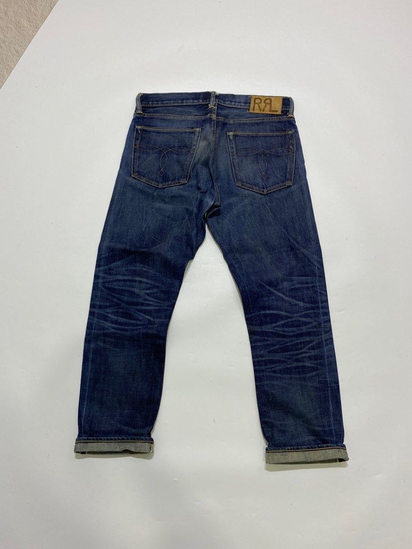 RRL Ralph Lauren Vintage double RL denim Size US 35 - 6 Thumbnail