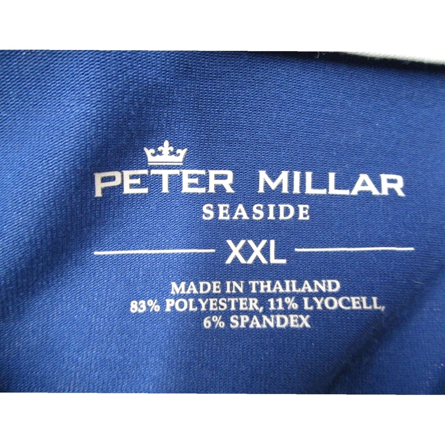 Peter Millar Peter Millar Polo Shirt Seaside Mens 2XL Blue Short Sleeve Shirt Casual Golf Beach Travel Size US XXL / EU 58 / 5 - 3 Thumbnail