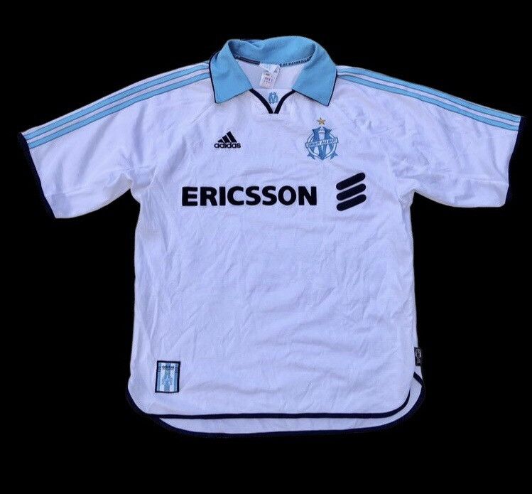 Sports Specialties VTGE OLYMPIQUEDE MARSEILLE 2000/2001 HOME JERSEY Size US M / EU 48-50 / 2 - 1 Thumbnail