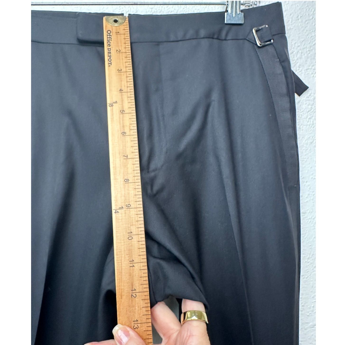 Tom Ford Tom Ford Black Tuxedo Trousers Size 46 Grosgrain Side Stripe Size US 30 / EU 46 - 13 Thumbnail