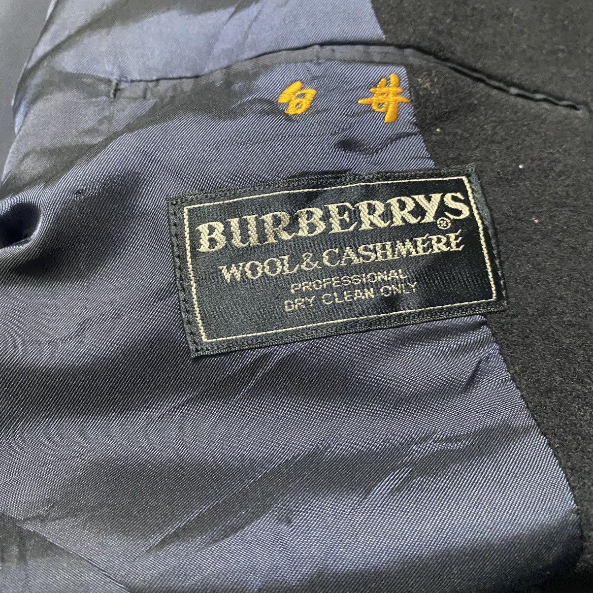 Burberry Prorsum Vintage 80s Burberrys Prorsum Cashmere Wool Long Coat Size US M / EU 48-50 / 2 - 20 Thumbnail