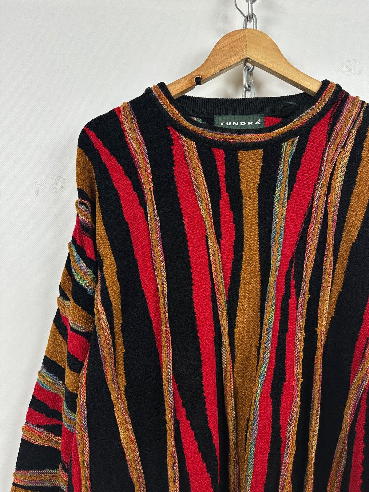 Tundra Canada Vintage Tundra Canada 3D Knit Coogi Style Sweater Size US XXL / EU 58 / 5 - 4 Thumbnail