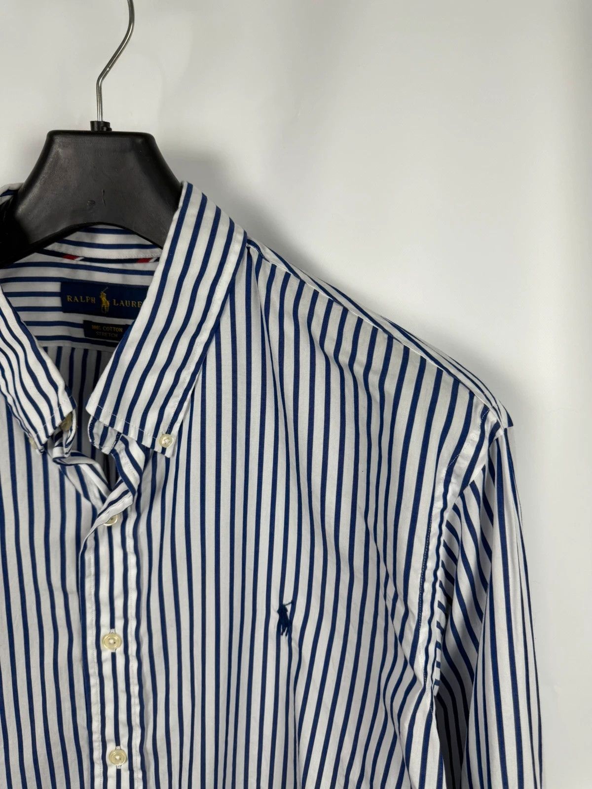 Ralph Lauren Ralph Lauren Cup Striped Shirt Cotton Men size XXL Size US XXL / EU 58 / 5 - 2 Thumbnail