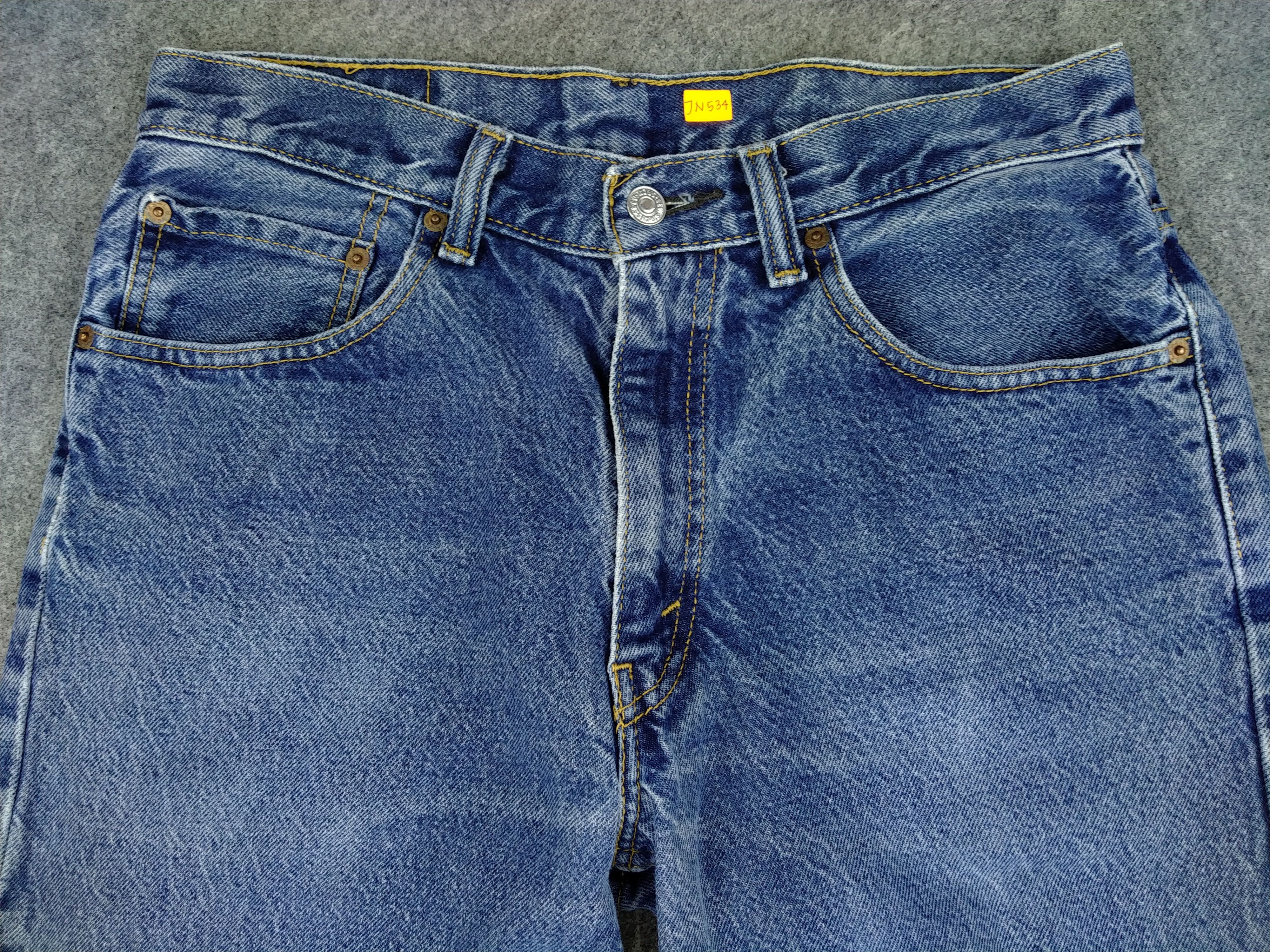 Levi's Distressed Blue Vintage Levi's 550 Denim 32 x 35.5 -JN534 Size US 32 / EU 48 - 3 Thumbnail