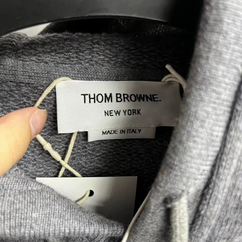 Thom Browne Thom browne The latest gray gray classic four-striped soli Size US XXL / EU 58 / 5 - 3 Thumbnail