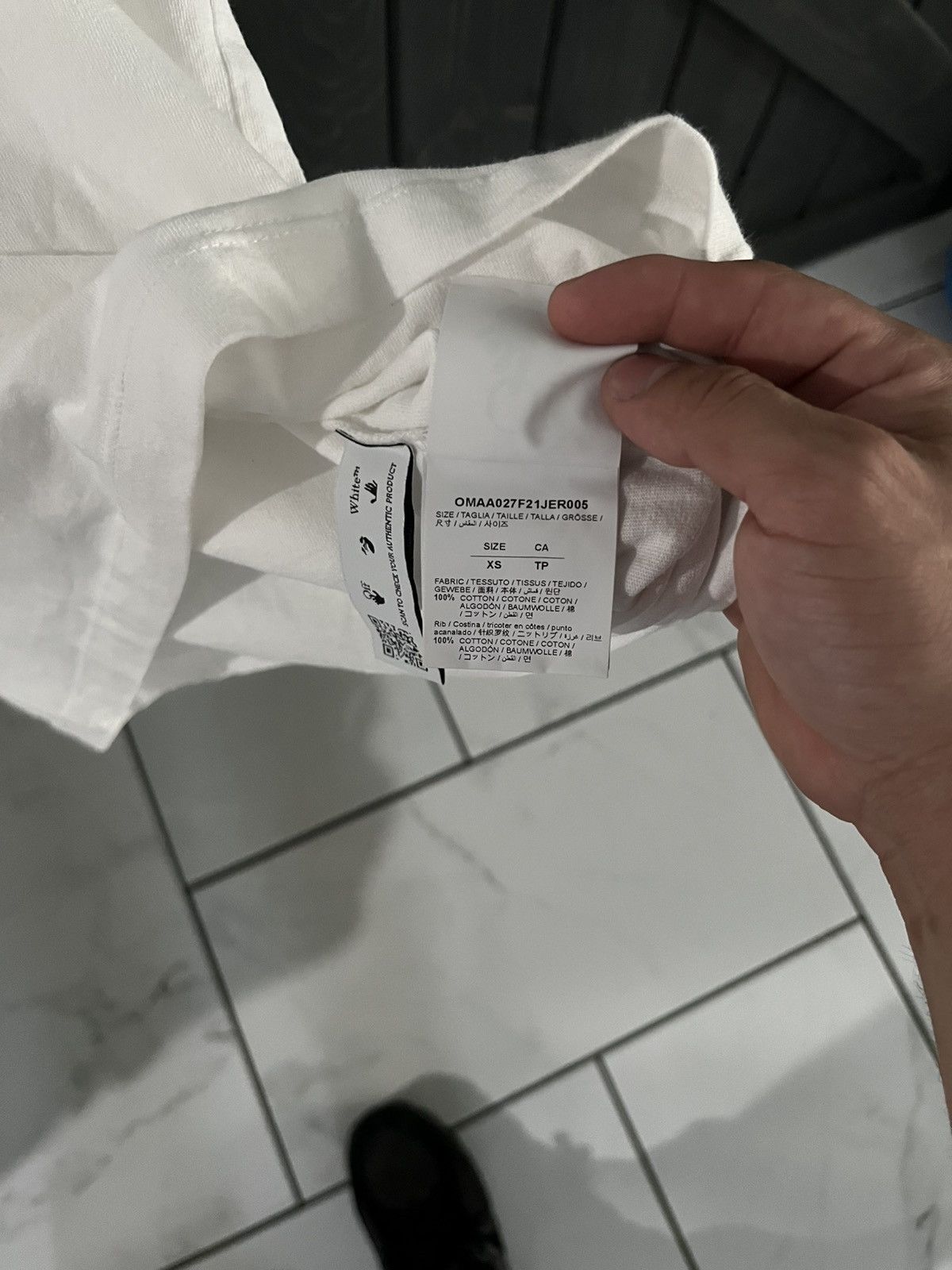 Off-White Gradient arrows slim tee Size US XS / EU 42 / 0 - 5 Thumbnail