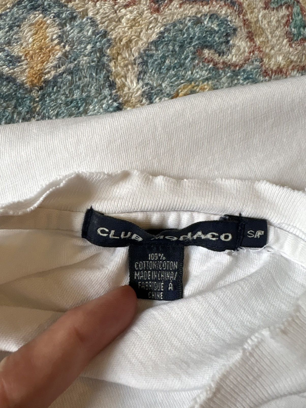 Club Monaco Vintage Club Monaco Logo T-shirt Small Size US S / EU 44-46 / 1 - 3 Thumbnail