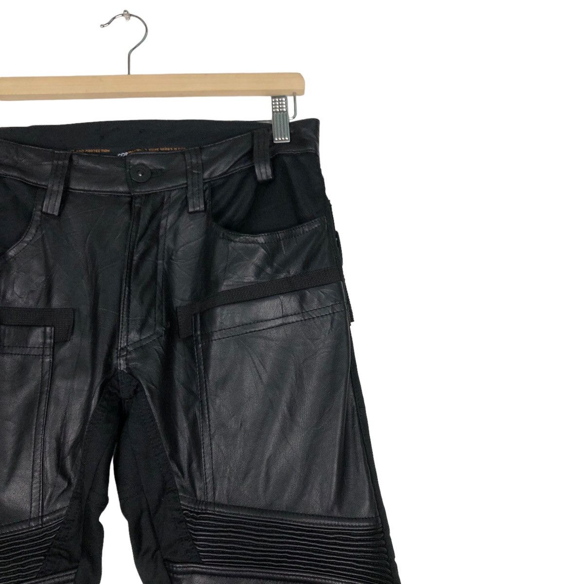 Japanese Brand 🔥Vtg Biker Pants Cargo Pocket Cordura Issey Miyake Size US 30 / EU 46 - 6 Thumbnail