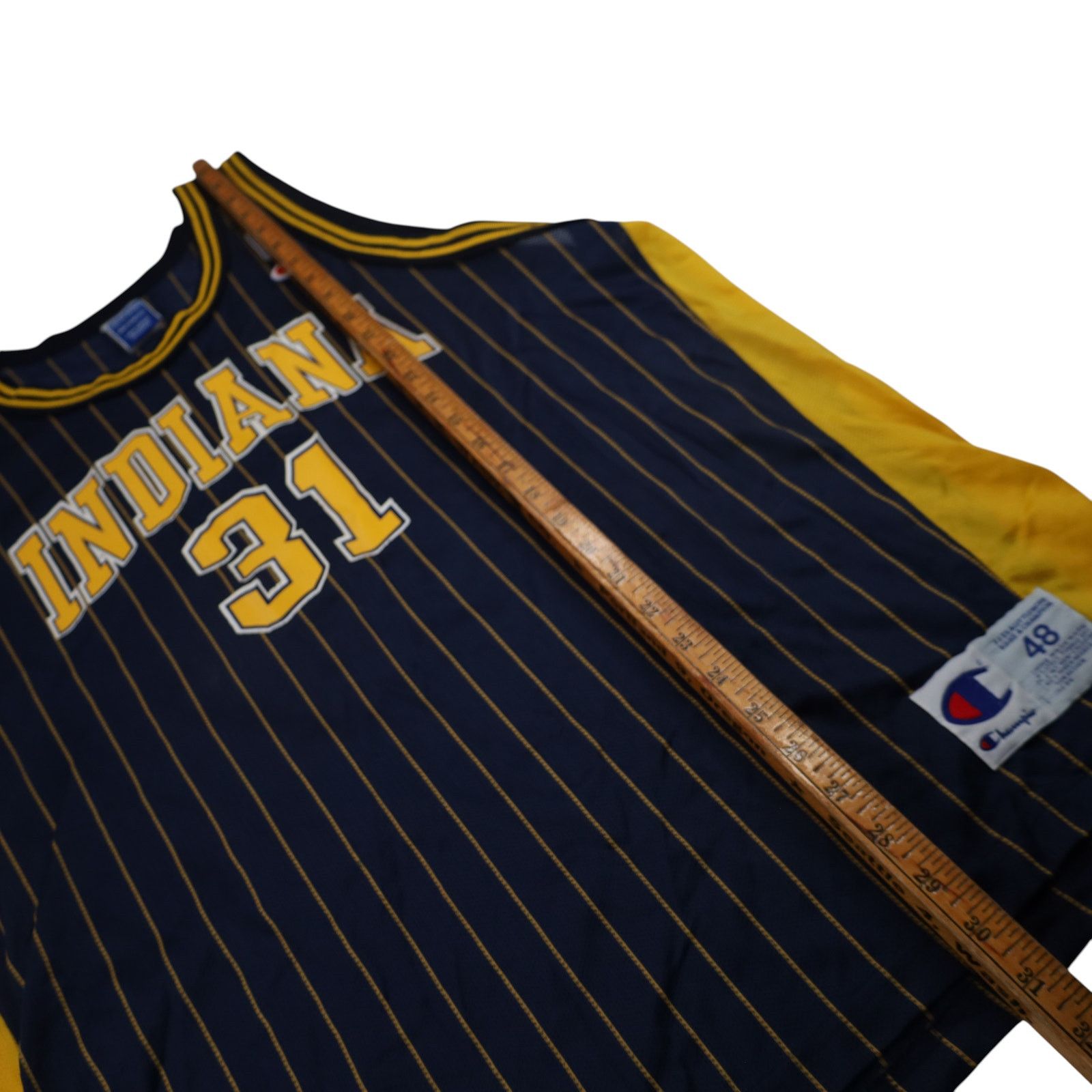 Champion × NBA × Vintage VTG 90s Champion Indiana Pacers Reggie Miller Jersey Size US XL / EU 56 / 4 - 8 Thumbnail