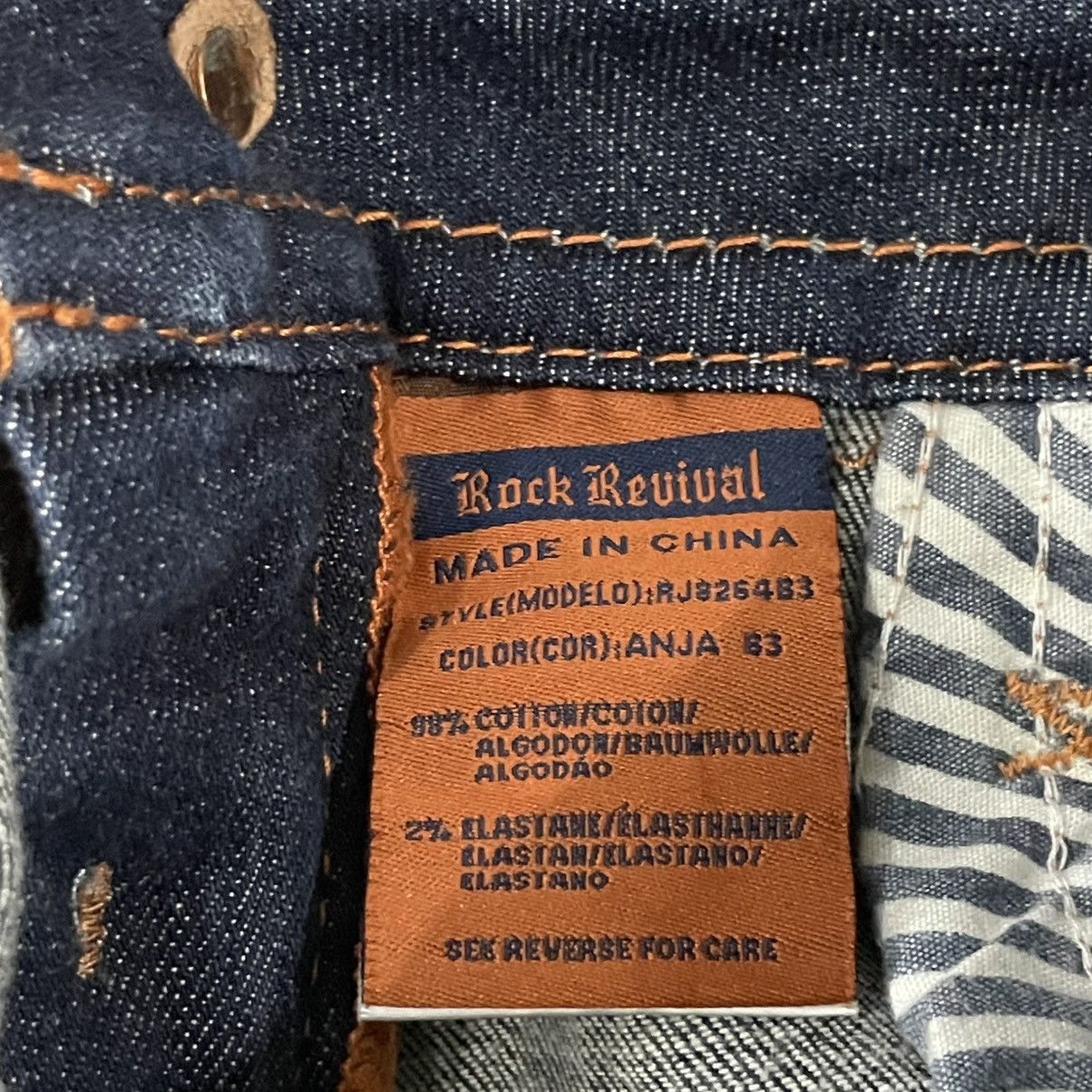 If Six Was Nine × Le Grande Bleu (L.G.B.) × Rock Revival Rock revival jeans pants Size 29" - 8 Thumbnail