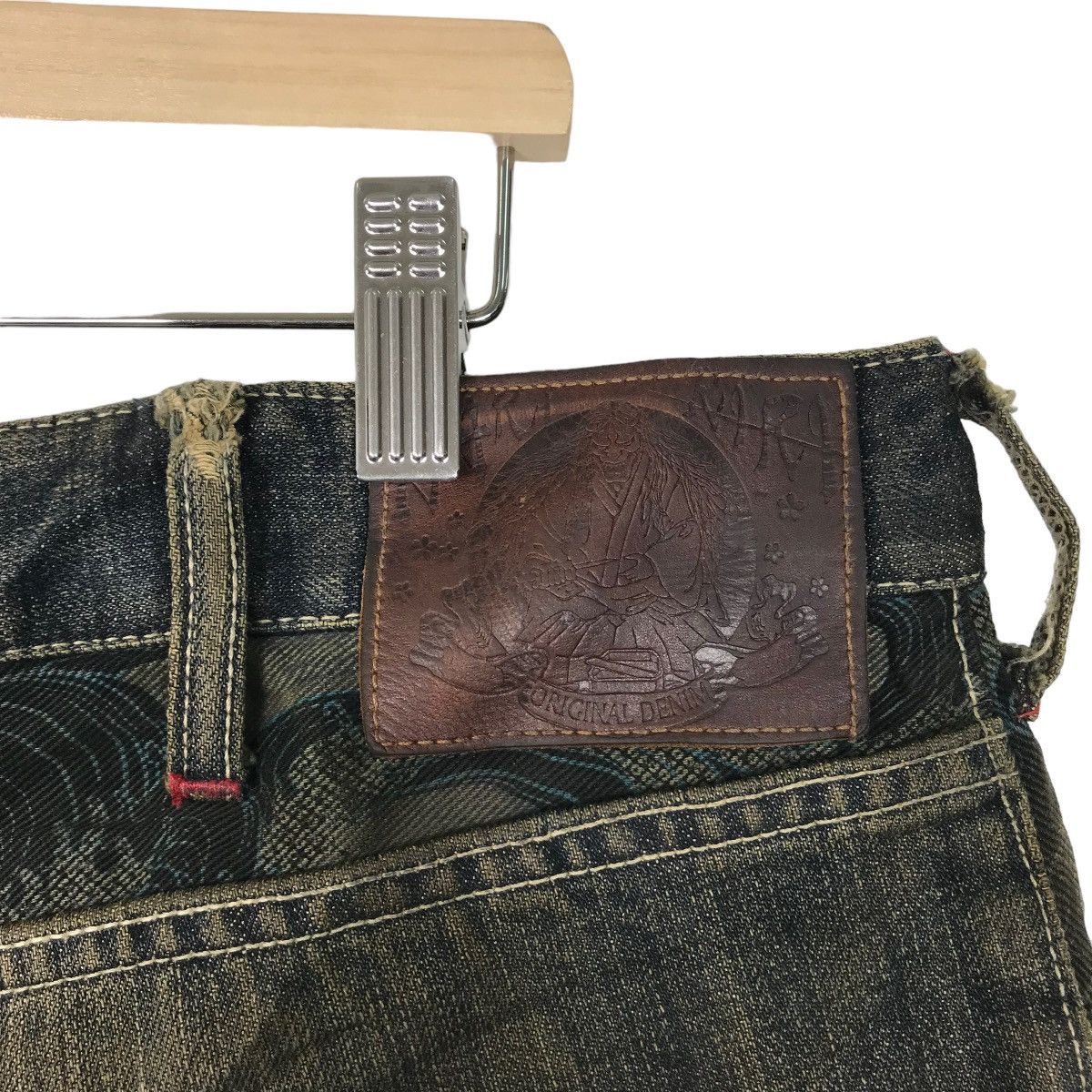 Japanese Brand HARAKIRI JAPANESE DENIM Size US 35 - 10 Thumbnail