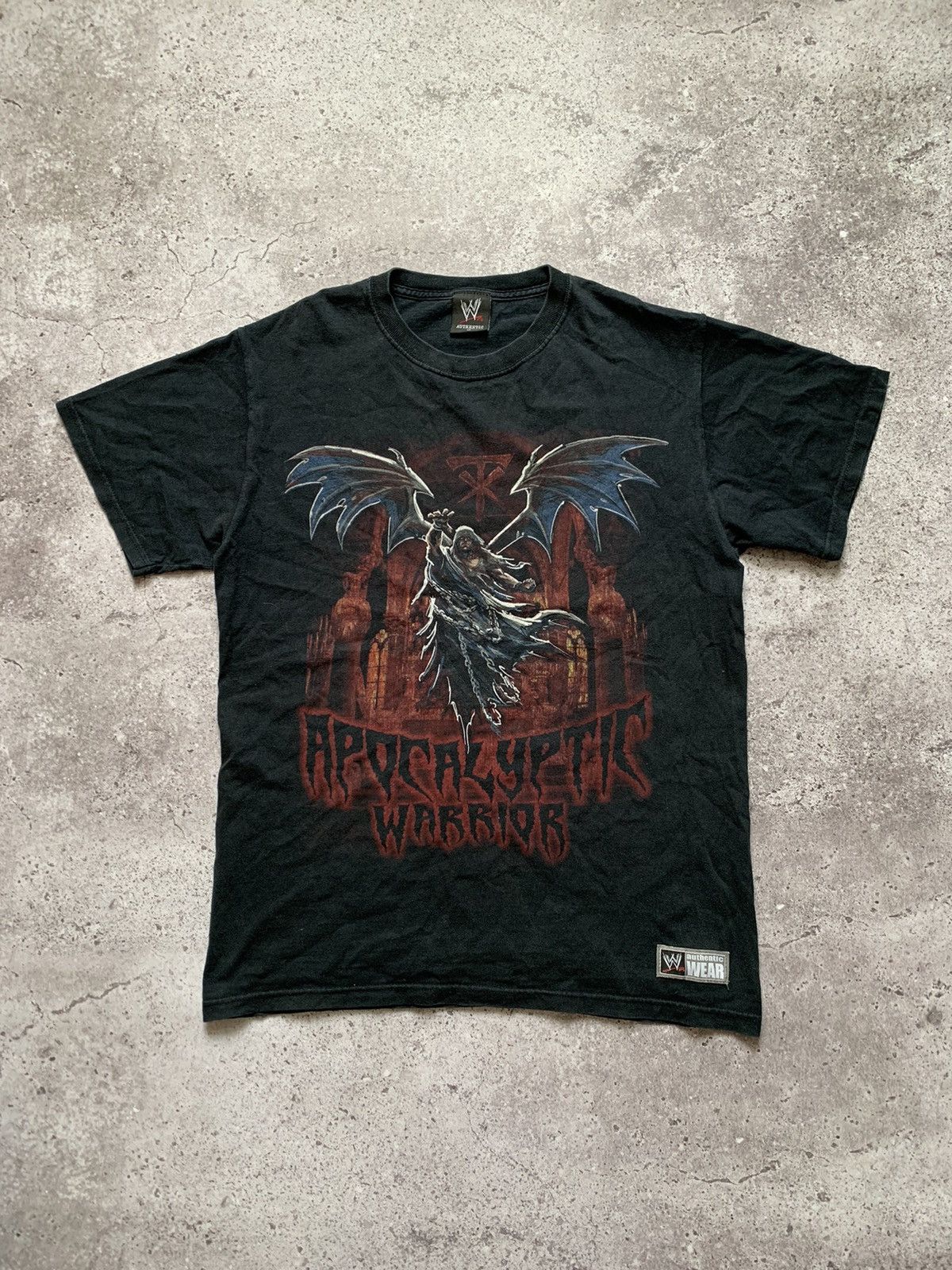 WWE Rare!!! Apocalyptic Warrior The Dead Man WWE WWF Tshirt Size US M / EU 48-50 / 2 - 1 Thumbnail