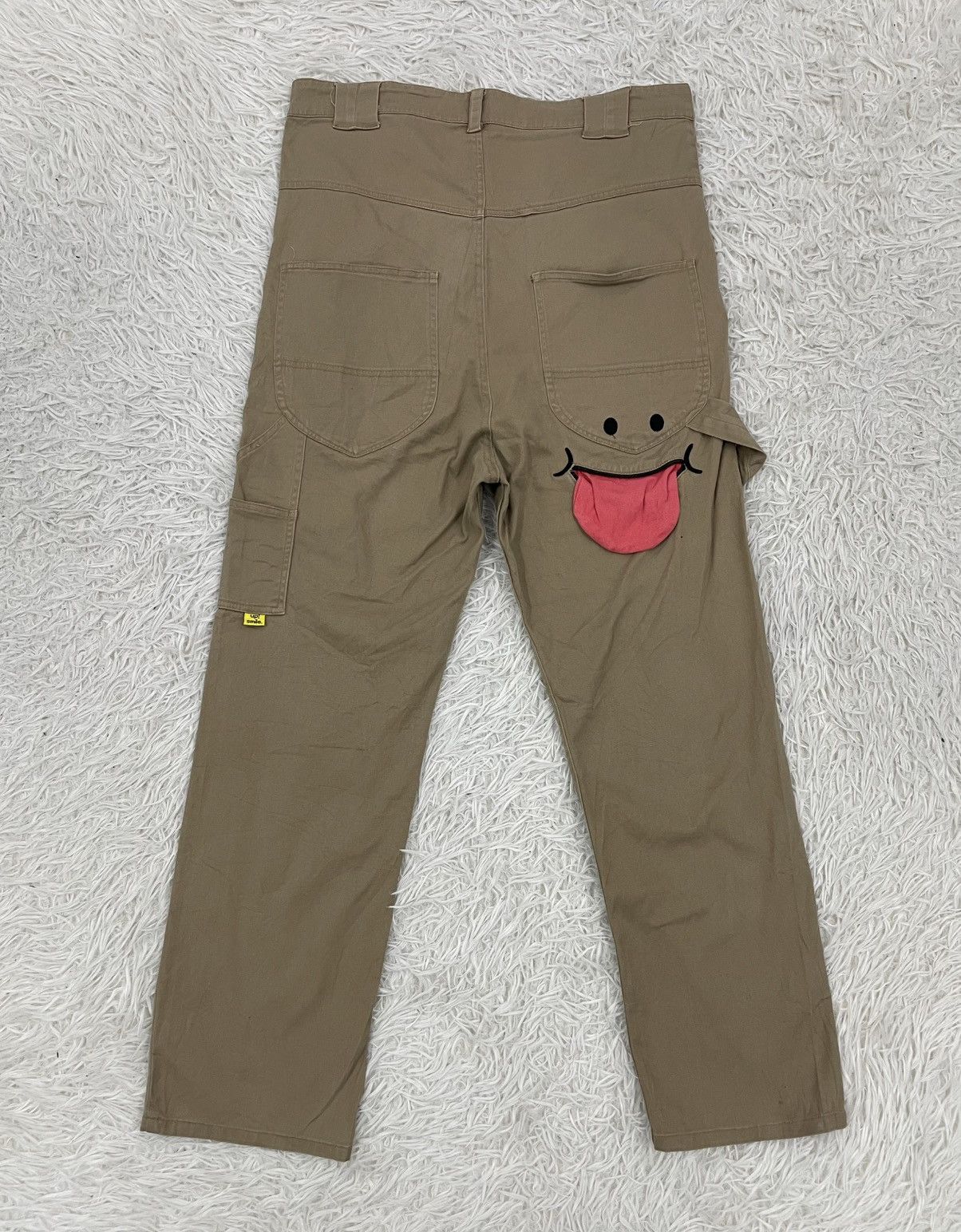 Japanese Brand Up Smile Carpenter Technical Style Pants Size US 34 / EU 50 - 2 Thumbnail