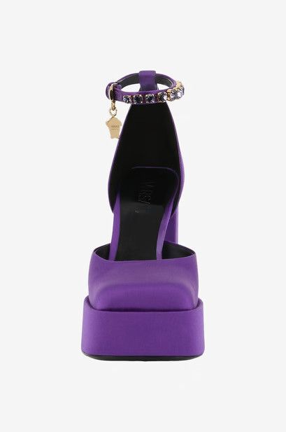 Versace o1y0226 Pumps in Purple Size US 8 / IT 38 - 3 Thumbnail