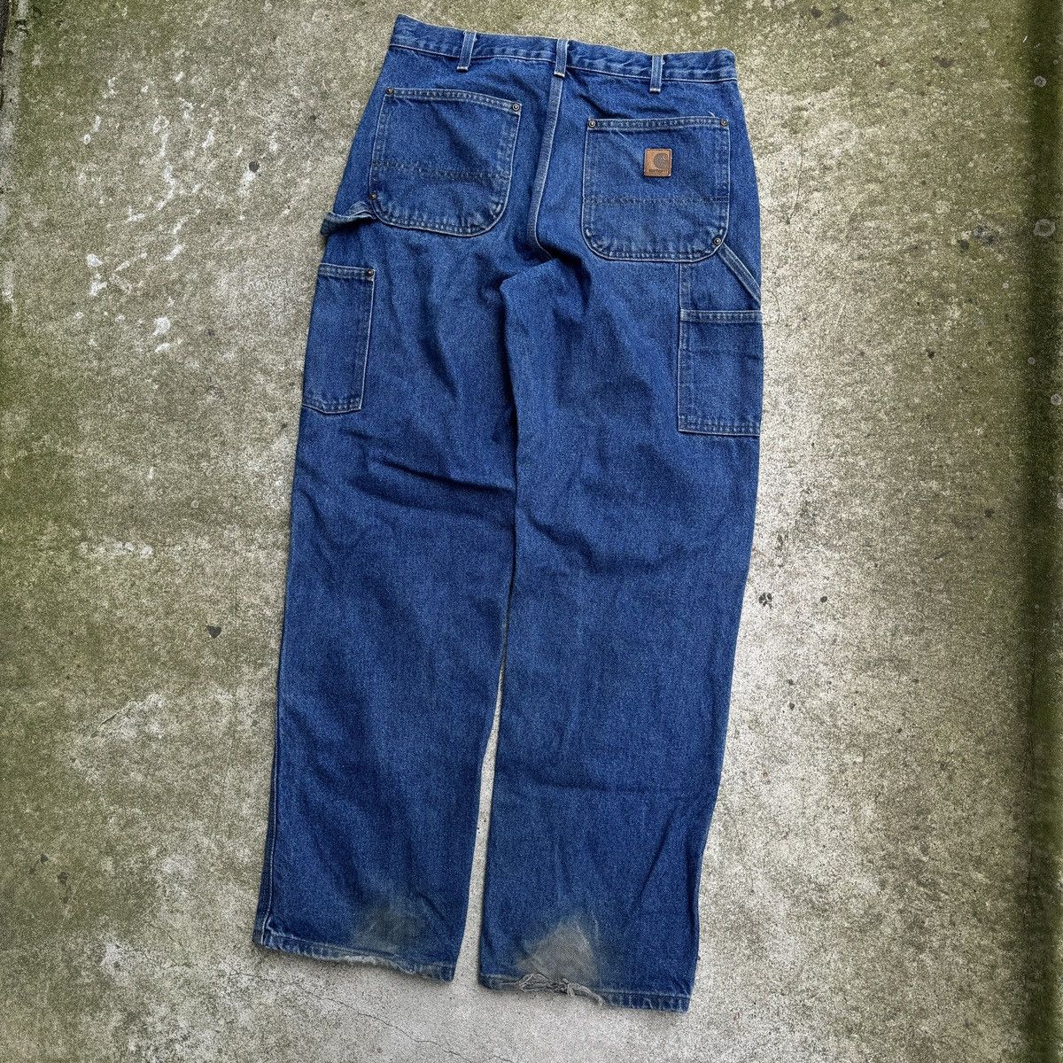 Carhartt Vintage Carhartt Denim Double Knee Pants Jeans Size US 33 - 9 Thumbnail