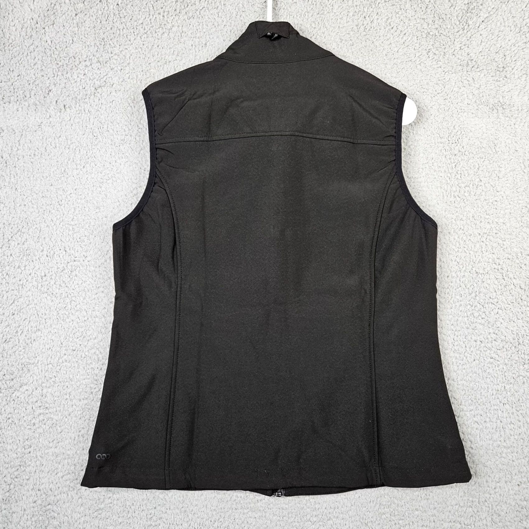 Vintage 33000 Ft Black Full Zip Fleece Lined Outdoor Vest Women’s L Size L Black Full Zip Fleece Lined Outdoor Vest Women’s L Regular Shirt Jacket Vest Size L / US 10 / IT 46 - 4 Thumbnail