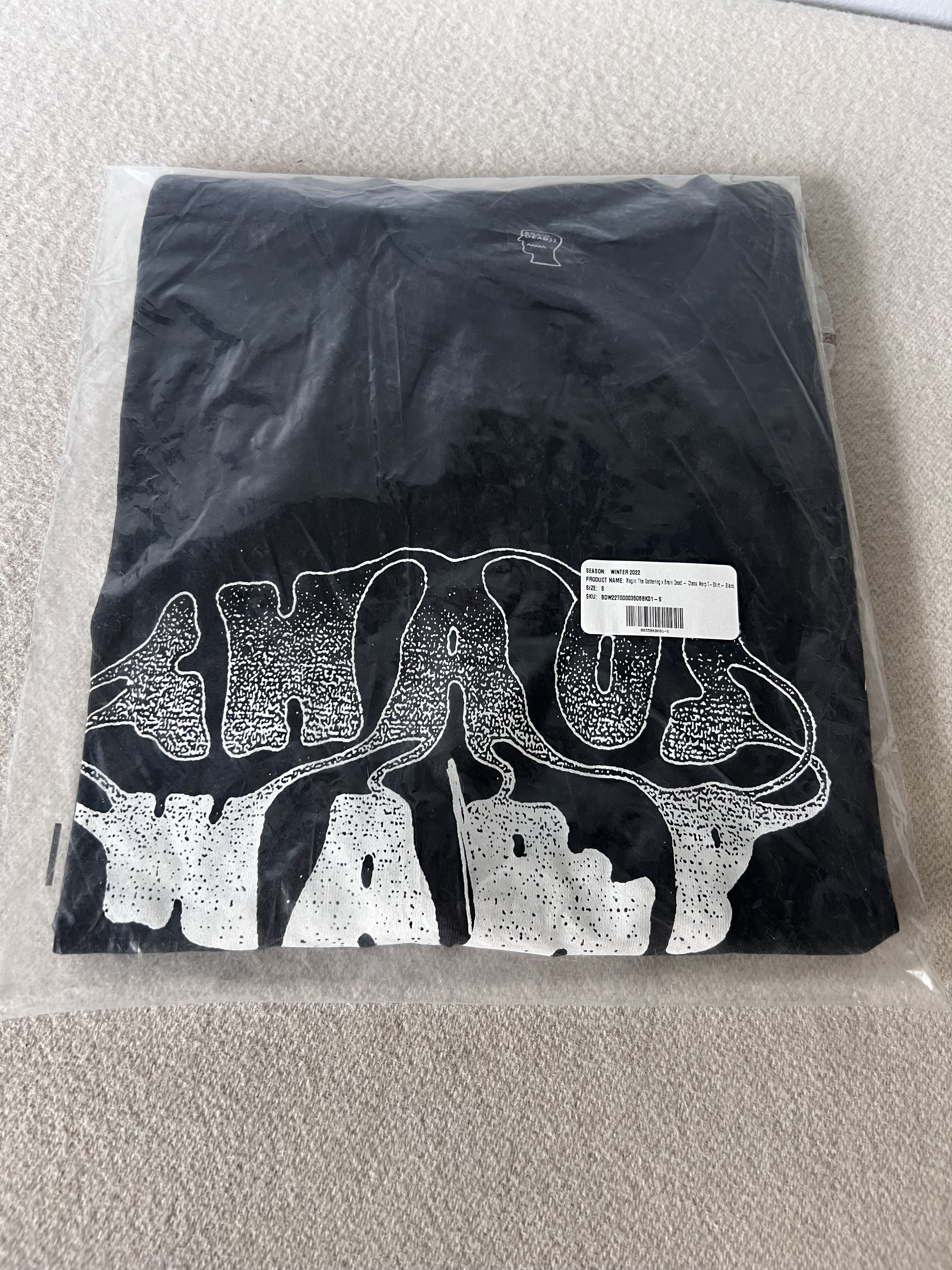 Brain Dead Brain Dead Magic The Gathering Chaos Warp Tee in Black Size US S / EU 44-46 / 1 - 2 Thumbnail